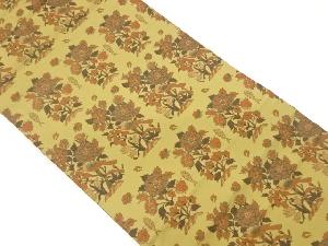 花鳥模様織出し名古屋帯